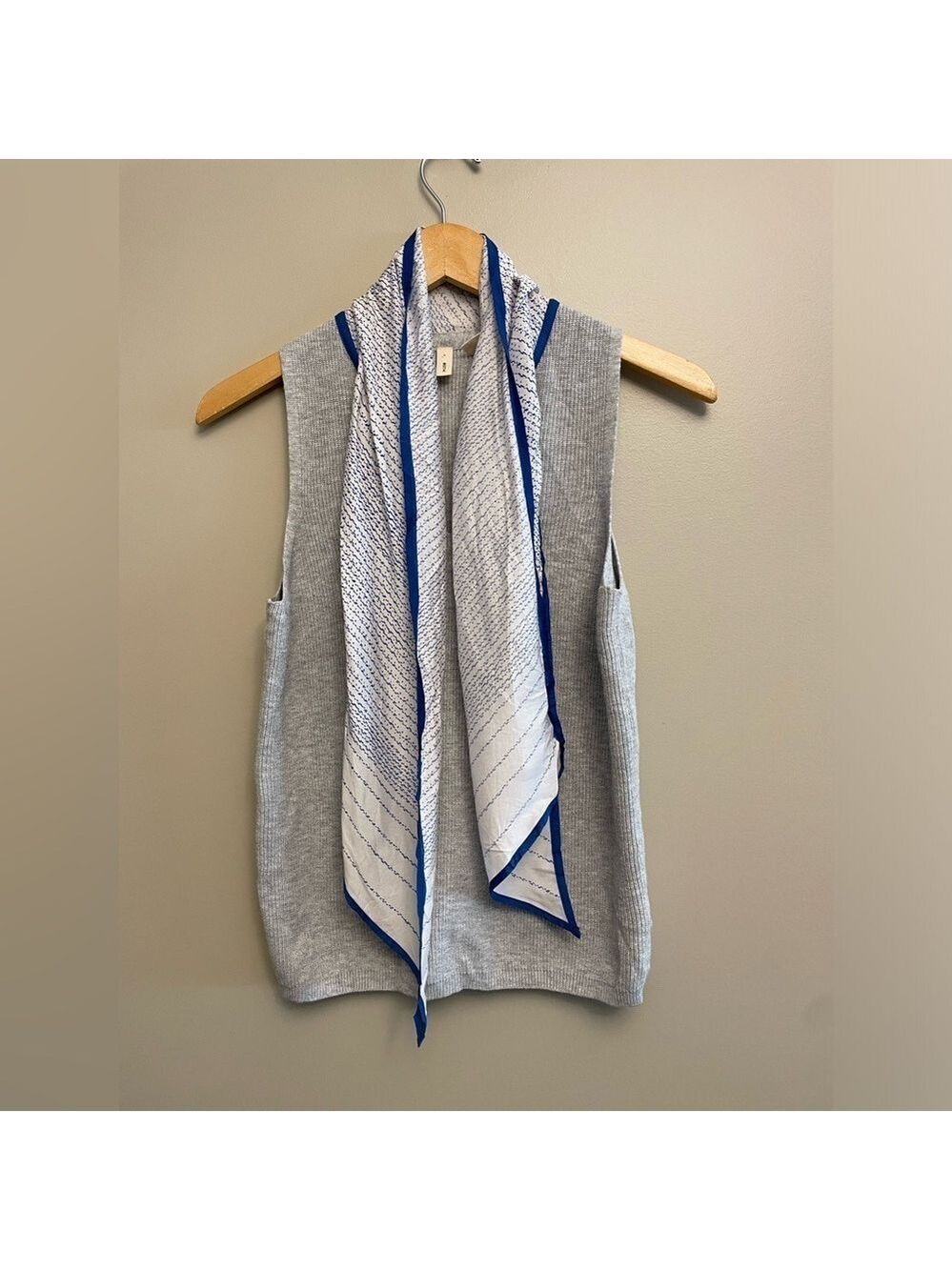 Anthropologie Moth Sleeveless Tank Scarf XS - Picture 4 of 10